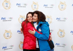 Сноубордистка No 1 на България Александра Жекова и майка й - Божана Жекова